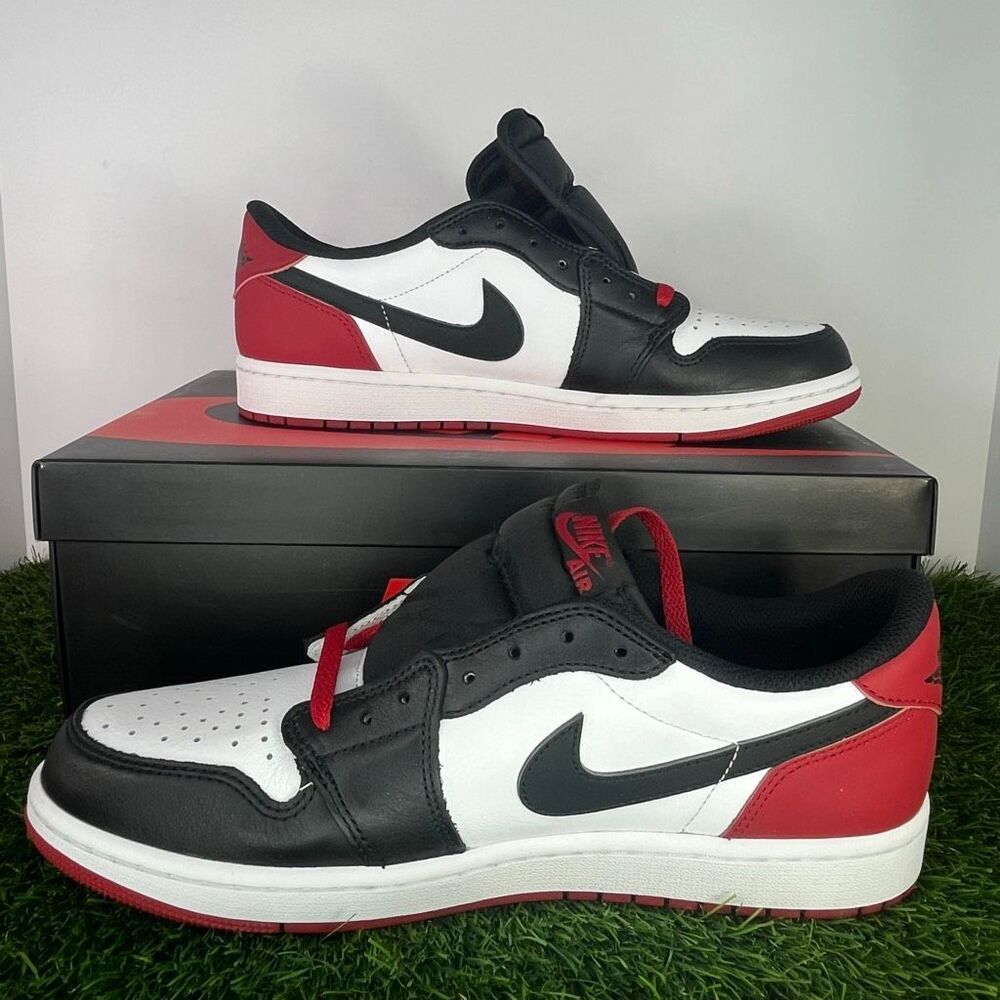 Nike Air Jordan 1 Retro Low OG Black White Varsity Red Men’s Size 10.5 CZ0790-10